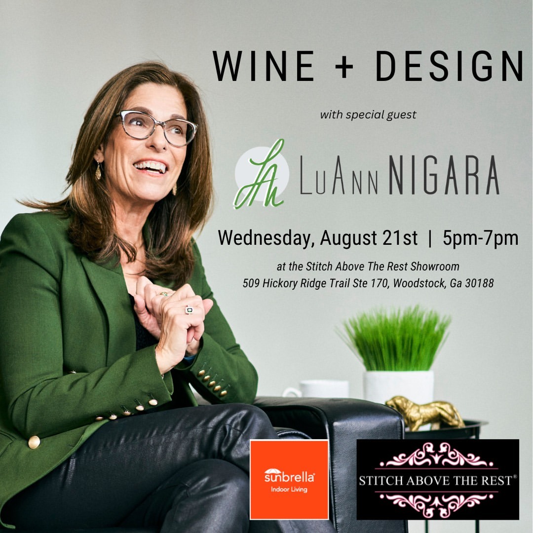 Wine + Design with LuAnn Nigara and Sunbrella