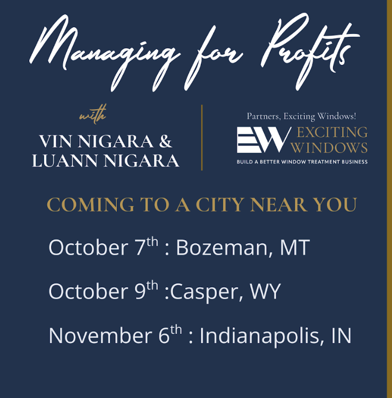 Managing for Profit Tour